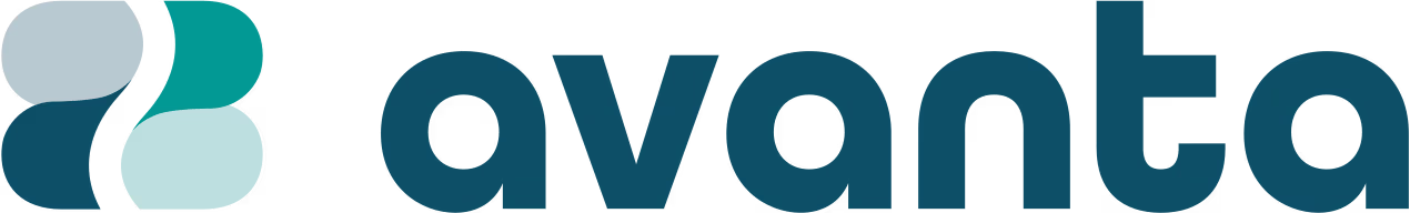 Das avanta Logo in Bunt.