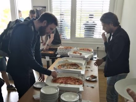 Buffet des Hyvä Camps